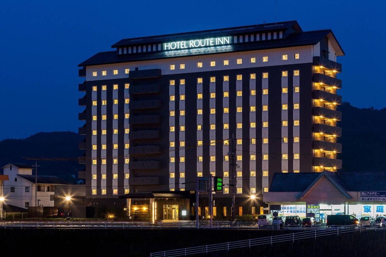 Hotel Route-Inn Tsuyama Ekimae Exteriör bild